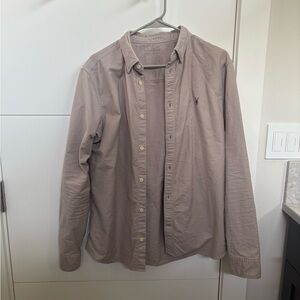 All Saints Brown Men's Shirt